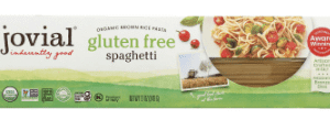 Jovial - Spaghetti Brown Rice Gluten Free Organic - 12/12oz